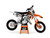 MotoPro Graphics Custom KTM 50 SX / Mini Dirt Bike AGGRESSOR Series Graphics Set - FREE SHIPPING