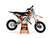 MotoPro Graphics Custom KTM 50 SX / Mini Dirt Bike GAMMA ORANGE Series Graphics Set - FREE SHIPPING