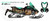 MotoPro Graphics Ski-Doo MXZ E-TEC Snowmobile Full Sled Graphics Wrap - SONAR BROWN Series