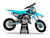 MotoPro Graphics Custom KTM 65 SX Dirt Bike SHADOW BLUE Series Graphics Set - FREE SHIPPING