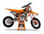 MotoPro Graphics Custom KTM 65 SX Dirt Bike SHADOW ORANGE Series Graphics Set - FREE SHIPPING