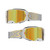 EKS Brand Lucid Goggle White Gold - Gold Mirror Lens 