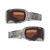 EKS Brand Lucid Goggle Grey Copper - Auburn Afterburner Lens 