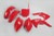 UFO 07-25 Honda CRF 150r Full plastics kit - Red 