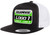 FlexFit Custom Motocross Hat Black/White Trucker Snapback 