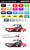 MotoPro Graphics Custom Kawasaki Dirt Bike 1Sixty9 Series Graphics - White/Black/Grey/Green 