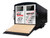 MotoPro Graphics Enclosed Trailer Zip-Up Doors Apex Series White/Red 