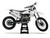 MotoPro Graphics Husqvarna Dirt Bike Ultron White Graphics