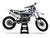 MotoPro Graphics Husqvarna Dirt Bike Genesis Blue Graphics