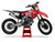 MotoPro Graphics Honda Dirt Bike Genesis Black Graphics