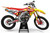 MotoPro Graphics Suzuki RMZ450 Dirt Bike Striker Red Graphics