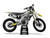 MotoPro Graphics Suzuki Dirt Bike Splitter Black Graphics