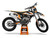 MotoPro Graphics KTM Dirt Bike ORANGE ACE Series Graphics Set