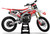 MotoPro Graphics Yamaha Dirt Bike TREK Red Series Graphics