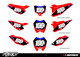 MotoPro Graphics Beta Number Plates Set V1 