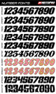 MotoPro Graphics Custom Yamaha Dirt Bike Five19 Series Graphics - White/Black/Red 