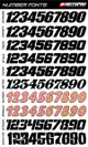 MotoPro Graphics Custom Cobra Dirt Bike Graphics - Lundgaard Yellow/White Series 