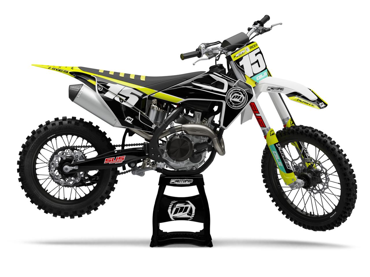 Custom Husqvarna Dirt Bike SHARPER Graphics FREE SHIPPING