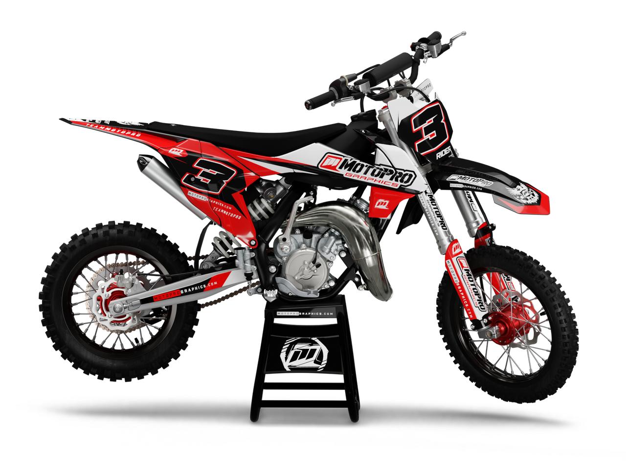 Custom Cobra Dirt Bike SCALE Graphics Set - MotoPro Graphics