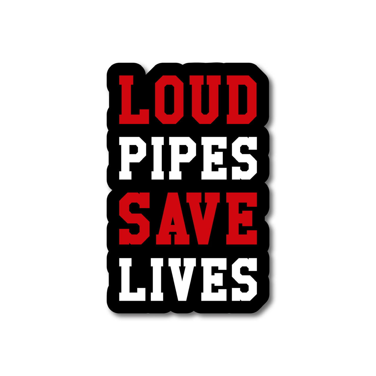 Boucle De Ceinture Métal Moto - Motif Moteur V-twin Et Slogan 'Loud Pipes Save Lives'