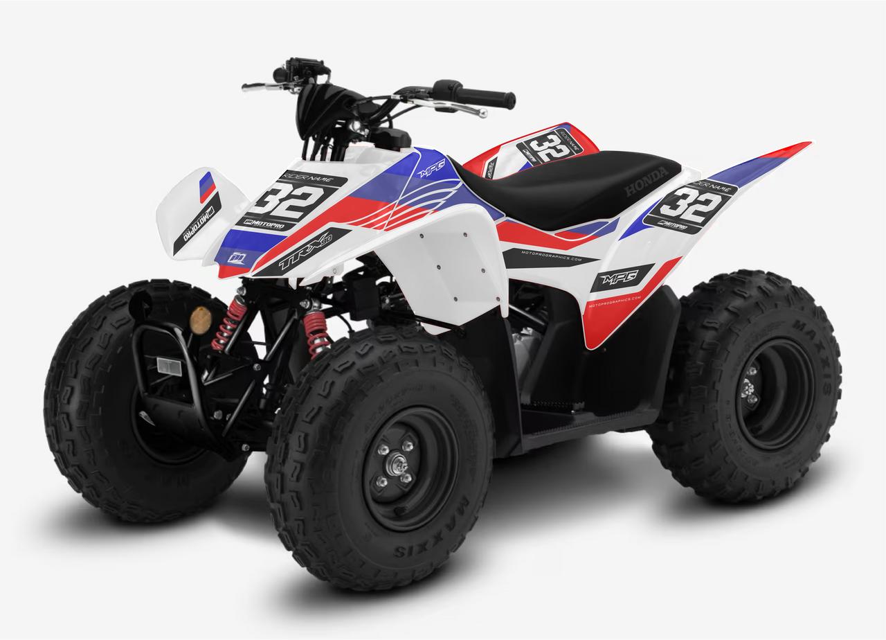 Custom Honda TRX 90 Prime Series Graphics | Motopro Graphics