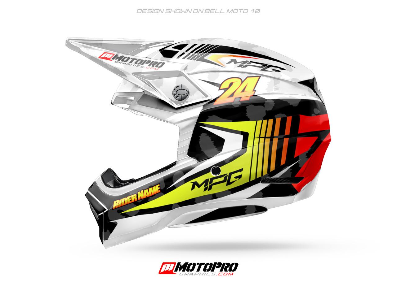 anime dirt bike helmet rap Chaos Series Wrap combining fit comfort Hand Painted Motorcycle Helmet, Anime