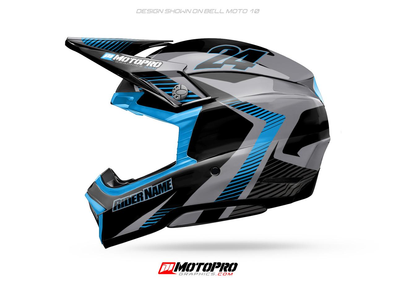 can you wrap motorcycle helmets STORM Custom Helmet Wrap D2 |