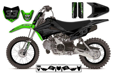 KSR110 KLX110 ハイカム　新品　未使用 motopro-graphics-custom-