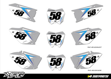 Suzuki Number plates V4 | Motopro Graphics