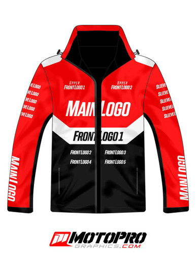 MotoPro Graphics - Custom Soft Shell Jacket - Style 1