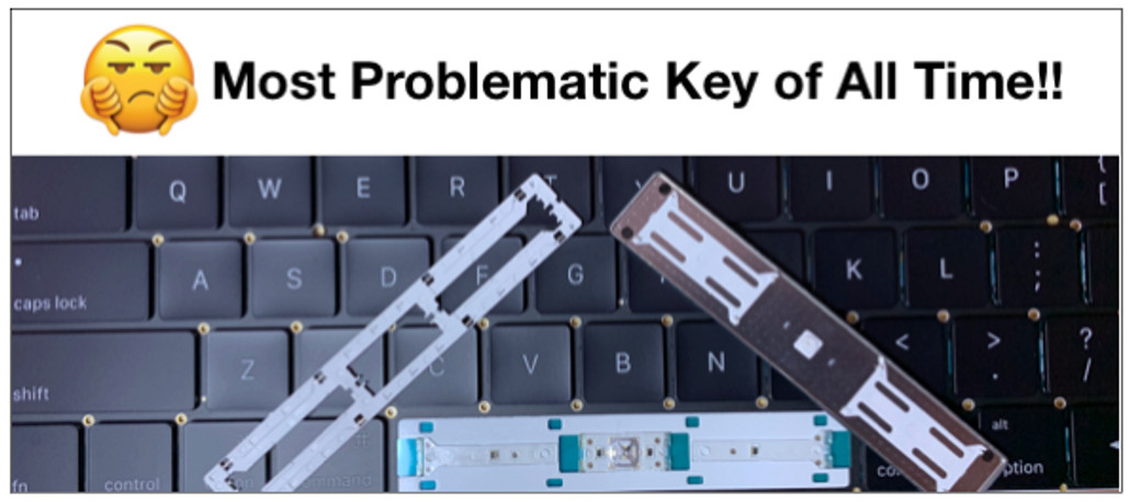 Apple MacBook Pro Space Bar Key - Most Problematic of All Time