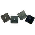 HP 15-CX Keyboard Key Replacement (BLACK/WHITE)