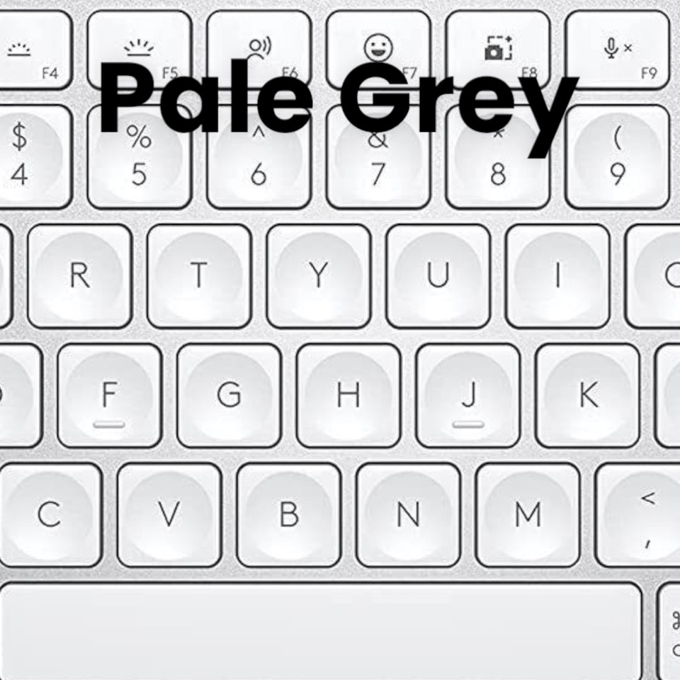 Pale Grey Logitech MX Keys replacement key