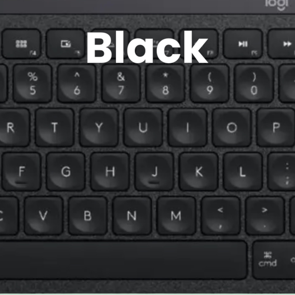 Logitech MX Keys replacement keyboard key in black