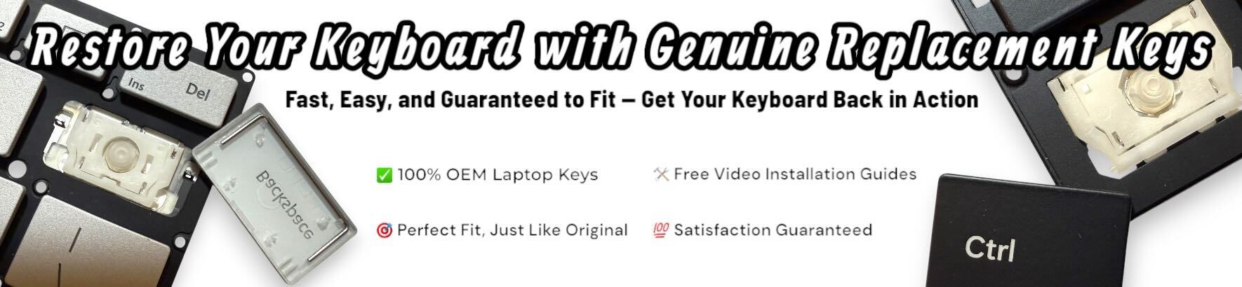 Replace Your missing Keys