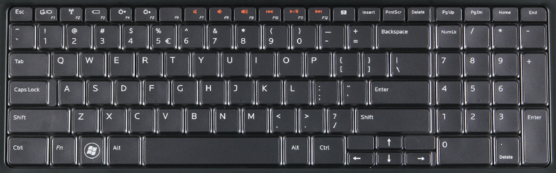 Dell xps L701X laptop keyboard key