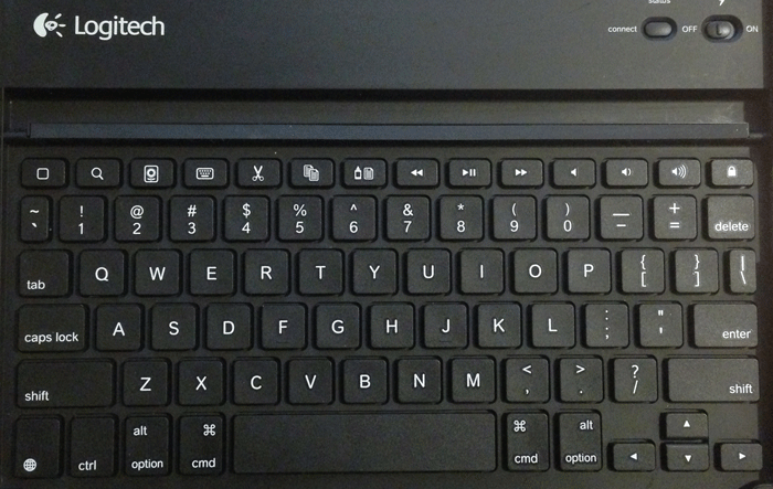 Logitech ZAGG iPad 2 and iPad 3 Keyboard Key Replacement