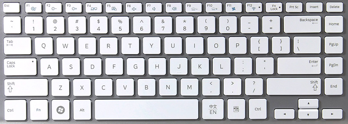 Samsung Q470 Laptop Keyboard Keys Replacement (White)