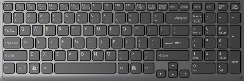 Sony SVE17 Series Laptop Keyboard Key Replacement 