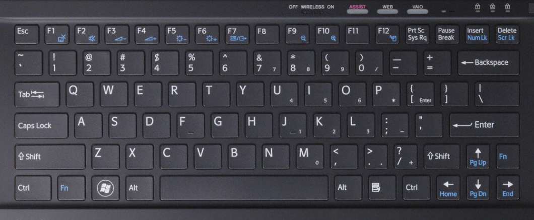 Sony VPCZ2 Laptop Keyboard Key Replacement