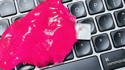 Apple MacBook Pro Keyboard Cleaning Gel - Super Effective and No Mess!