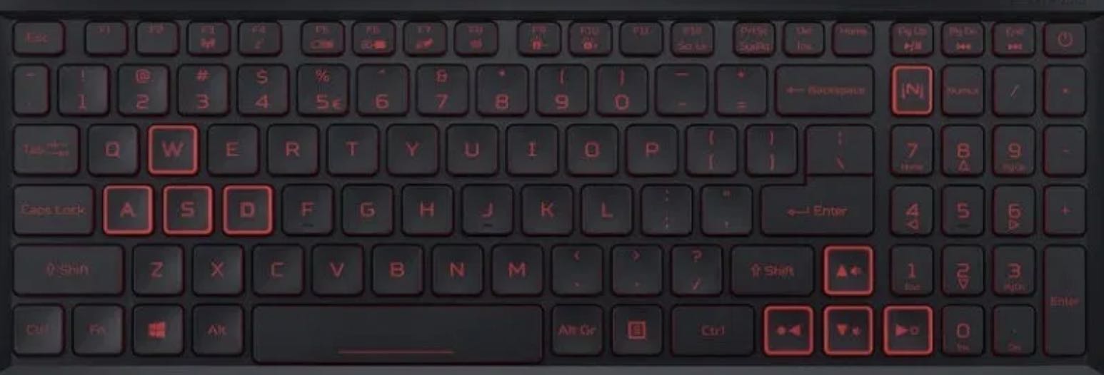 Acer Nitro 5 AN515-41 Keyboard Key Replacement