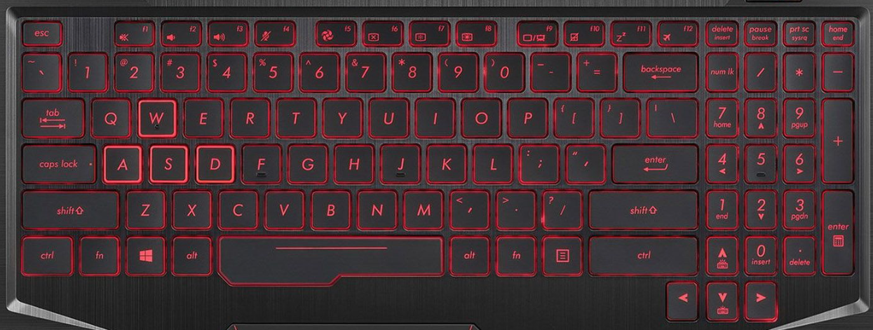 keyboard asus fx553vd