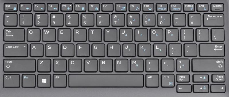 dell E7390 keyboard key replacement