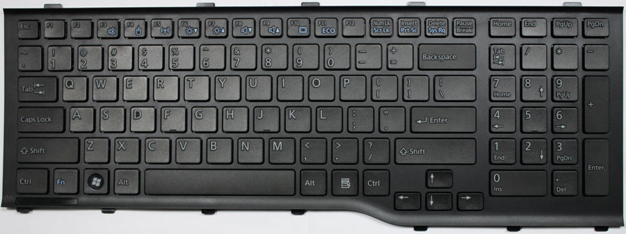 Fujitsu Lifebook AH532 Replacement Laptop Keyboard Key