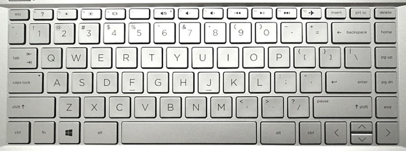 HP Pavilion 14-CE3042TX Keyboard Keys Replacement (Silver)