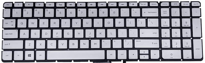 HP ENVY X360 Convertible Keyboard Keys Replacement