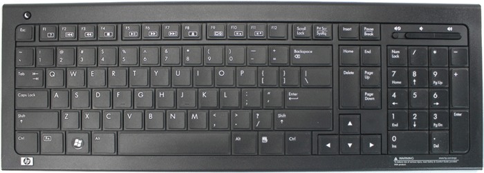 HP Wireless Elite Keyboard Keys RK713A - LaptopKeyReplacements.com