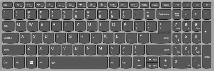 Lenovo ideaPad L340 Keyboard Key Replacement