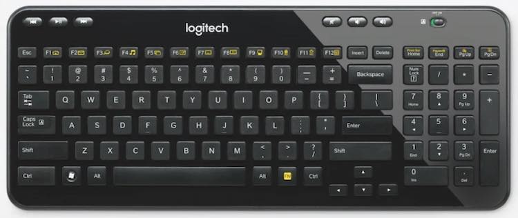 logitech k360 keyboard key replacement